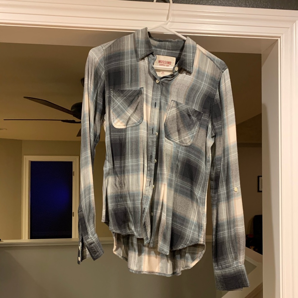 Mossimo | Plaid flannel button up